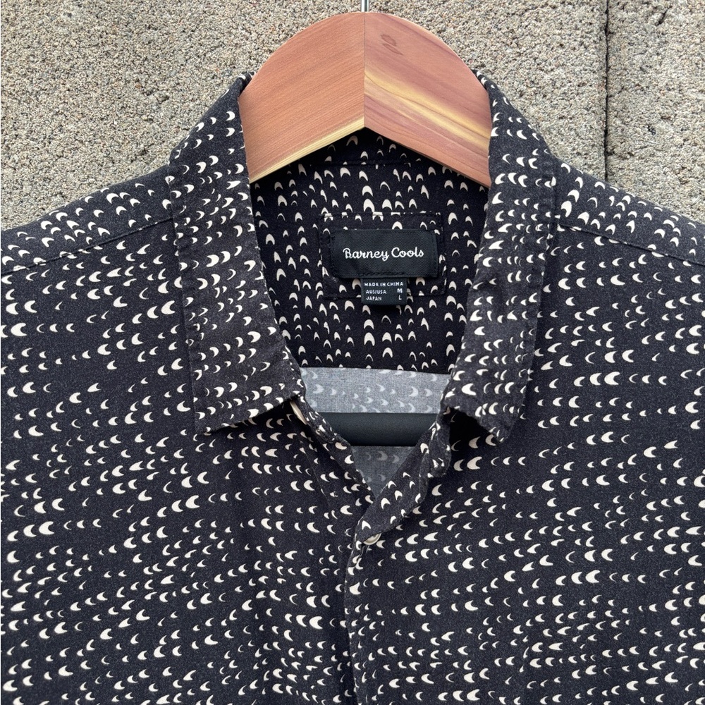 Barney Cools Monochrome Crescent Shirt